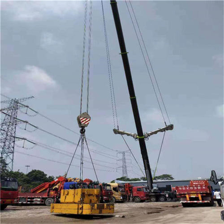 抱罗镇风电设备吊装